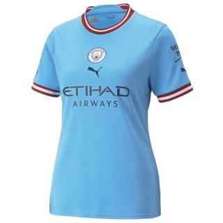 Maillot Manchester City Domicile Femme 2022 2023 Maillot Manchester City Domicile Femme 2022 2023
