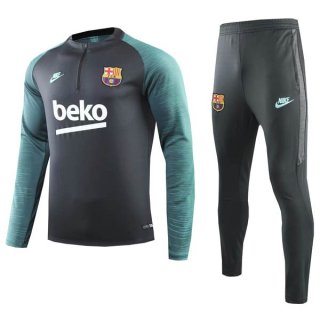 Survetement Barcelona 2019 2020 Noir Vert Gris Survetement Barcelona 2019 2020 Noir Vert Gris