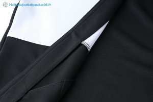 Survetement Real Madrid 2018 2019 Noir Blanc