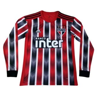 Maillot São Paulo Exterieur ML 2019 2020 Rouge