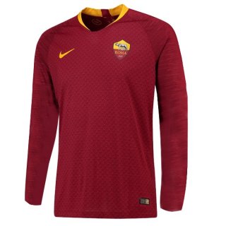 Maillot As Roma Domicile ML 2018 2019 Rouge Maillot As Roma Domicile ML 2018 2019 Rouge