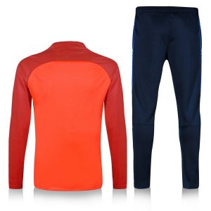 Survetement Barcelona 2019 2020 Orange Noir