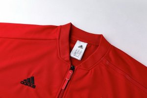 Survetement Manchester United 2018 2019 Rouge Noir