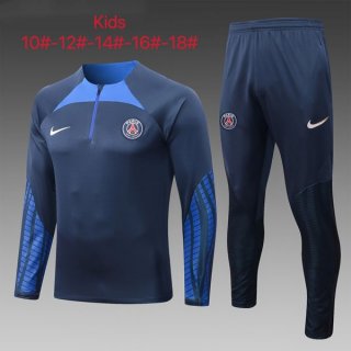 Enfant Survetement Training PSG 2023 Bleu 4 Enfant Survetement Training PSG 2023 Bleu 4