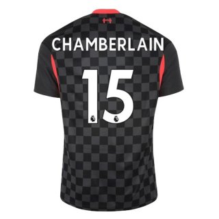 Maillot Liverpool NO.15 Chamberlain Third 2020 2021 Noir Maillot Liverpool NO.15 Chamberlain Third 2020 2021 Noir
