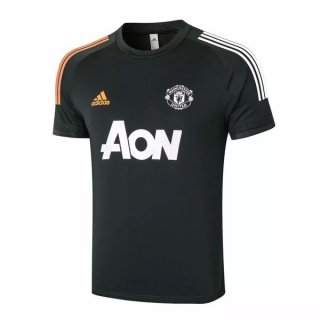 Entrainement Manchester United 2020 2021 Noir Blanc