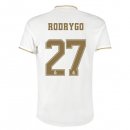 Maillot Real Madrid NO.27 Rodrygo Domicile 2019 2020 Blanc