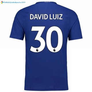 Maillot Chelsea Domicile Davidluiz 2017 2018 Maillot Chelsea Domicile Davidluiz 2017 2018