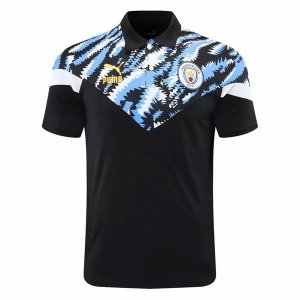 Polo Manchester City 2020 2021 Noir Bleu