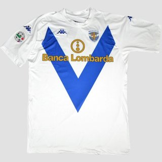 Maillot Brescia Calcio Exterieur Retro 2003 2004 Blanc Maillot Brescia Calcio Exterieur Retro 2003 2004 Blanc