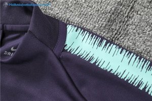 Survetement Barcelona 2018 2019 Bleu Purpura