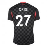 Maillot Liverpool NO.27 Origi Third 2020 2021 Noir