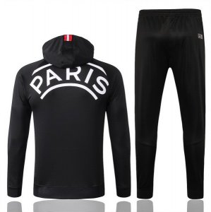 JORDAN Survetement De Laine Paris Saint Germain 2018 2019 Noir Blanc Rouge