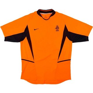 Thailande Maillot Pays Bas Domicile Retro 2002 Orange