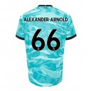 Maillot Liverpool NO.66 Arnold Exterieur 2020 2021 Bleu