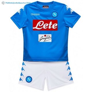 Maillot Naples Domicile Enfant 2017 2018 Bleu Maillot Naples Domicile Enfant 2017 2018 Bleu