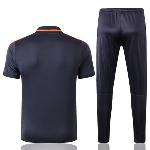 Polo Ensemble Complet Bayern Munich 2019 2020 Orange Bleu