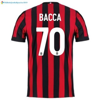 Maillot Milan Domicile Bacca 2017 2018