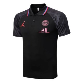 Polo PSG 2022 2023 Noir Gris Polo PSG 2022 2023 Noir Gris