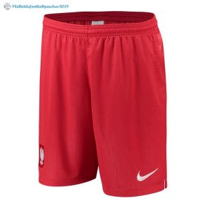 Pantalon Pologne Exterieur 2018 Rouge