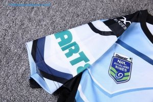 Maillot Rugby Cronulla Sharks Auckland 9's 2017 2018 Bleu