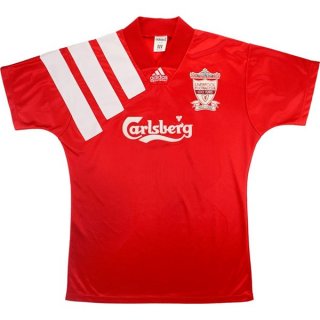 Thailande Maillot Liverpool Domicile Retro 1992 1993 Rouge