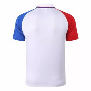 Polo Paris Saint Germain 2020 2021 Blanc Rouge Bleu