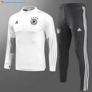 Survetement Allemagne 2018 Blanc Noir