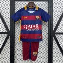 Maillot Barcelone Domicile Enfant Retro 2015-2016