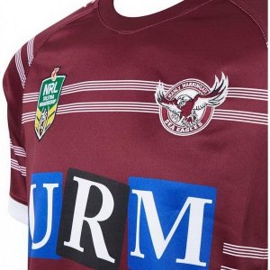 Maillot Manly Sea Eagles Domicile 2018 Rouge