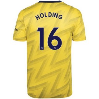 Maillot Arsenal NO.16 Holding Exterieur 2019 2020 Jaune Maillot Arsenal NO.16 Holding Exterieur 2019 2020 Jaune