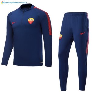 Survetement AS Roma 2017 2018 Bleu Marine Rouge Survetement AS Roma 2017 2018 Bleu Marine Rouge