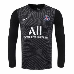 Maillot Paris Saint Germain ML Gardien 2020 2021 Noir