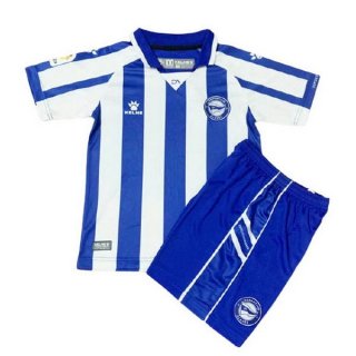 Maillot Deportivo Alavés Domicile Enfant 2020 2021 Bleu