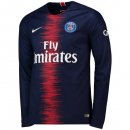 Maillot Paris Saint Germain Domicile ML 2018 2019 Bleu