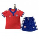 Maillot Chili Domicile Enfant 2022 Rouge