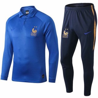 Polo Ensemble Complet France 100th Bleu