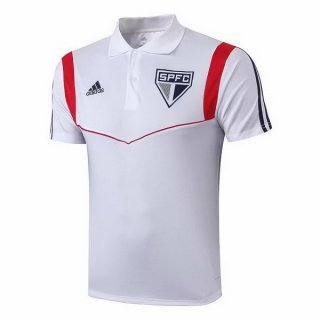Polo São Paulo 2019 2020 Blanc Rouge Polo São Paulo 2019 2020 Blanc Rouge
