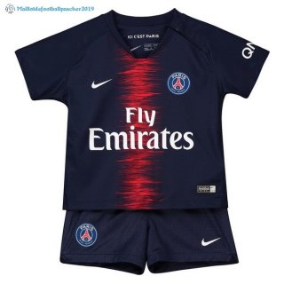 Maillot Paris Saint Germain Domicile Enfant 2018 2019 Bleu