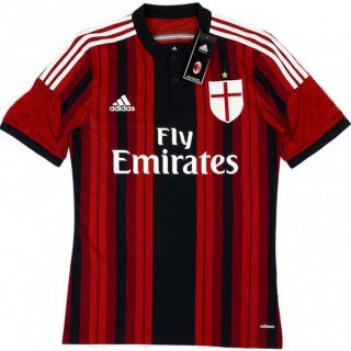 Maillot AC Milan Domicile Retro 2014 2015 Rouge