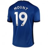 Maillot Chelsea NO.19 Mount Domicile 2020 2021 Bleu