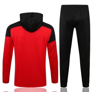 Sweat Shirt Capuche Ensemble Complet Arsenal 2022 2023 Rouge