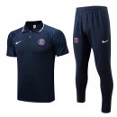 Polo PSG Ensemble Complet 2022 2023 Bleu 1