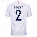 Maillot France Exterieur Debuchy 2018 Blanc