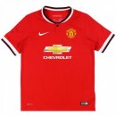 Maillot Manchester United Domicile Retro 2014 2015 Rouge