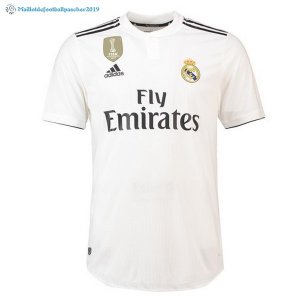 Maillot Real Madrid Domicile 2018 2019 Blanc