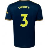 Maillot Arsenal NO.3 Tierney Third 2019 2020 Bleu