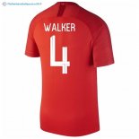 Maillot Angleterre Exterieur Walker 2018 Rouge