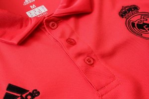 Polo Ensemble Complet Real Madrid 2018 2019 Rouge Noir