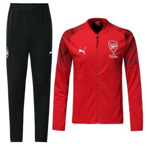 Survetement Arsenal 2018 2019 Rouge Noir